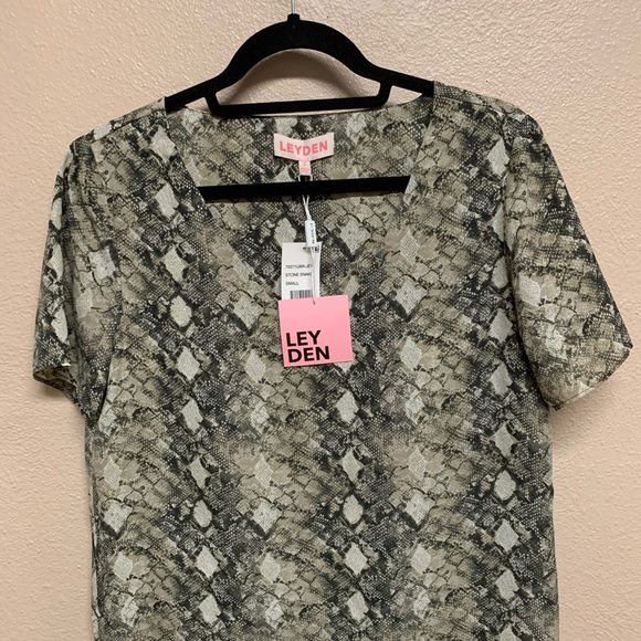 LeyDen Womens Top Stone Snake Small - Picture 4 of 8